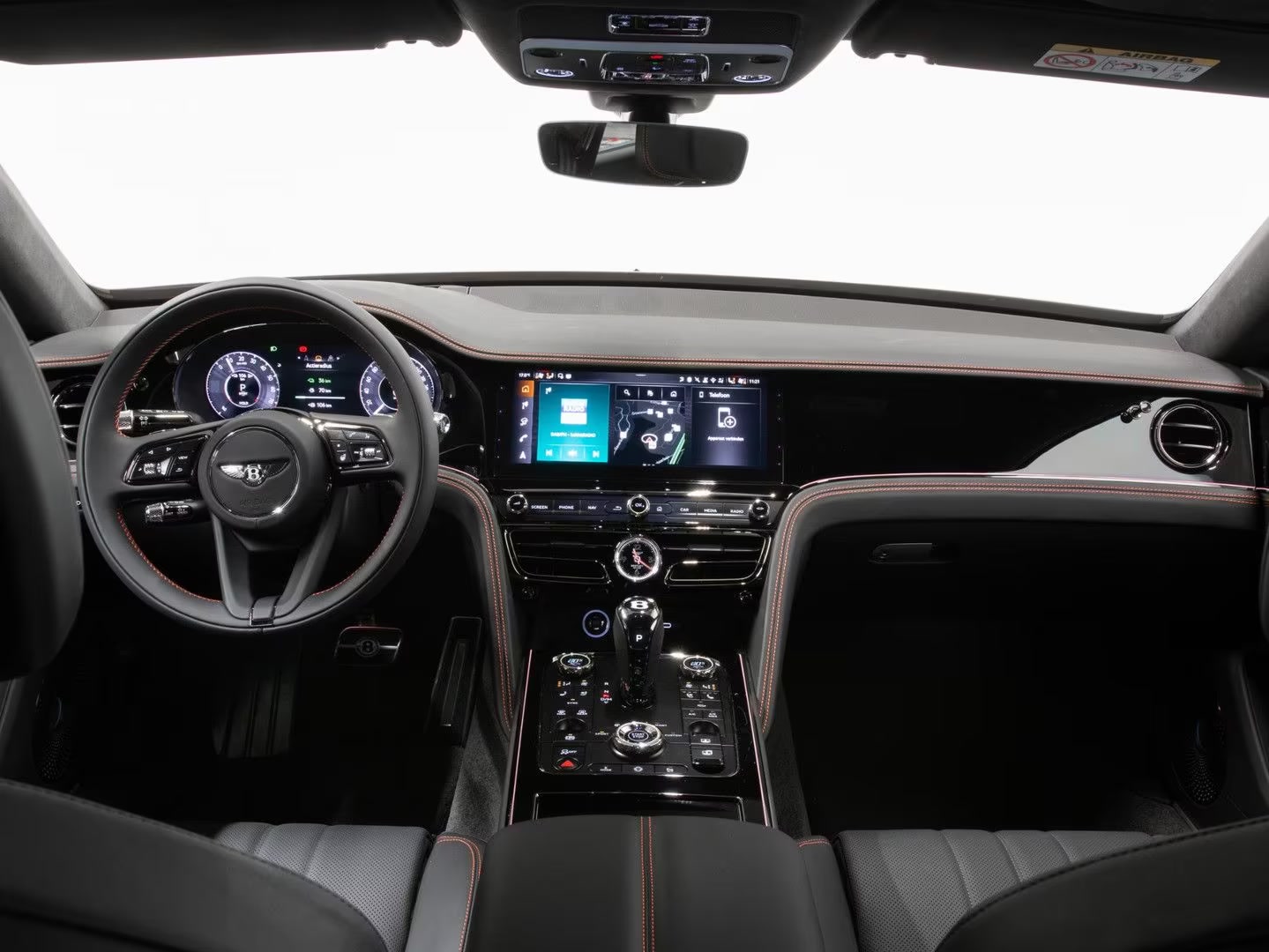 Interior — tablier e consola central